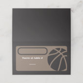 バスケットボールバー(ユダヤ教の)バル・ミツバーシーティングテーブルエスコートカード プレイスカード (外部開封)