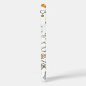 バスケットボールパターン名前をカスタムするの電話ケース Case-Mate iPhoneケース (裏面 / 左)