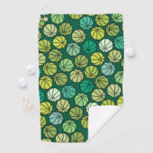 バスケットボールパターン ゴルフタオル (インサイチュ)