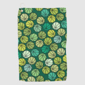 バスケットボールパターン ゴルフタオル (正面)