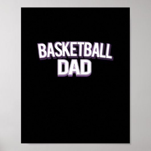 バスケットボールパパおもしろい- Daddy ポスター (正面)