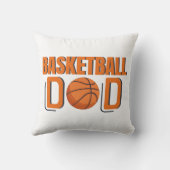 バスケットボールパパスポーツファンチームプレーヤー クッション (裏面)