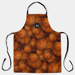 バスケットボールパーソナライズされたのスポーツパターン エプロン
