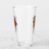 バスケットボールパーソナライズされたの破れ タンブラーグラス (右)