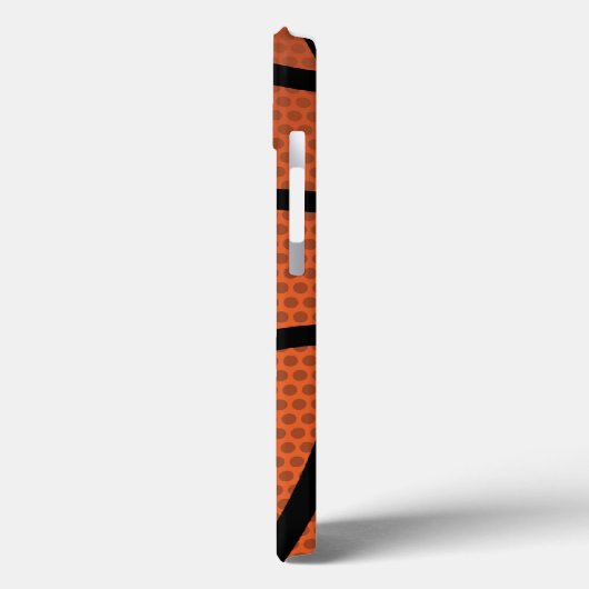 バスケットボールパーソナライズされたスポーツをテーマにした Case-Mate iPhoneケース (裏面 / 左)