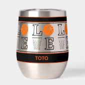 バスケットボールパーソナライズされたバスケ、バスケットボール選手 (背面)