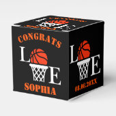 バスケットボールパーソナライズされたバスケ、バスケットボール選手 フェイバーボックス (正面サイド)