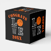 バスケットボールパーソナライズされたバスケ、バスケットボール選手 フェイバーボックス (裏面サイド)