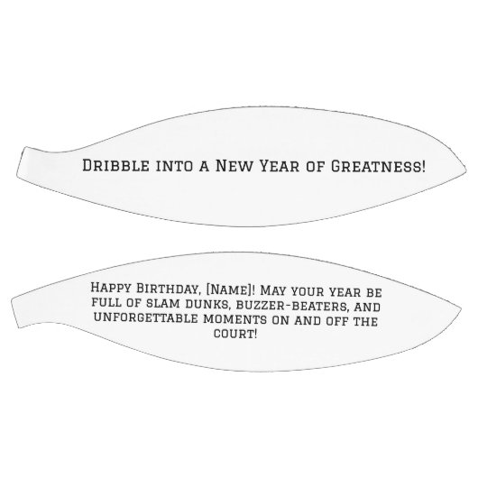 バスケットボールパーソナライズされた誕生日ギフト バスケットボール (パネル)