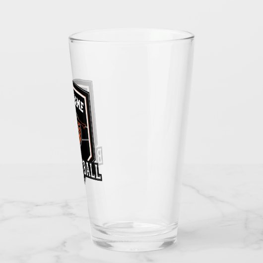 バスケットボールパーソナライズされた選手の名前スラムダンクチーム タンブラーグラス (左)