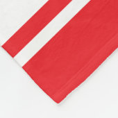 バスケットボールパーソナライズされた選手のTシャツ フリースブランケット (角)