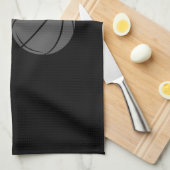 バスケットボールパーソナライズされた キッチンタオル (四つ折り)