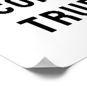 バスケットボールパーソナライズされた ポスター (角)