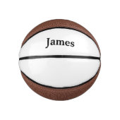 バスケットボールパーソナライズされた ミニバスケットボール (正面)