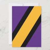 バスケットボールパーティの招待状編集可能 招待状 (裏面)