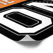 バスケットボールパーティーあなたのゲーム顔を取得サインプリント ポスター (角)