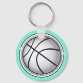バスケットボールパーティーが女の子に好意を与え、色を変える キーホルダー (裏面)