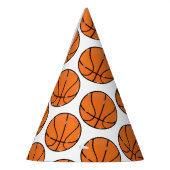 バスケットボールパーティー帽子 パーティーハット (左)