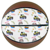 バスケットボールヒーロー自転車の飛行機 バスケットボール (正面)