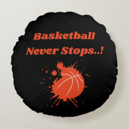 バスケットボールファンのための素晴らしい枕 ラウンドクッション