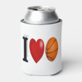 バスケットボールファン 缶クーラー (缶正面)