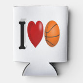 バスケットボールファン 缶クーラー (正面)