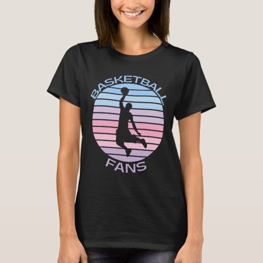 バスケットボールファン Tシャツ (正面)