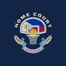 バスケットボールフィリピンチームリーグコーチTシャツ