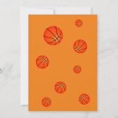 バスケットボールフォトサンキューコーチカード サンキューカード (裏面)