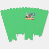 バスケットボールフロッグポップコーンボックス フェイバーボックス (見開き)