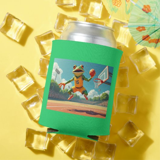 バスケットボールフロッグ缶クーラー 缶クーラー (インサイチュ 夏)