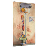 バスケットボールフープでスラムダンクby Jay Throckmorton クリップボード (右)