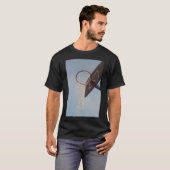 バスケットボールフープ低画角 Tシャツ (正面フル)