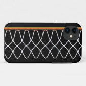 バスケットボールフープ網_クラシック Case-Mate iPhoneケース (裏面(横))