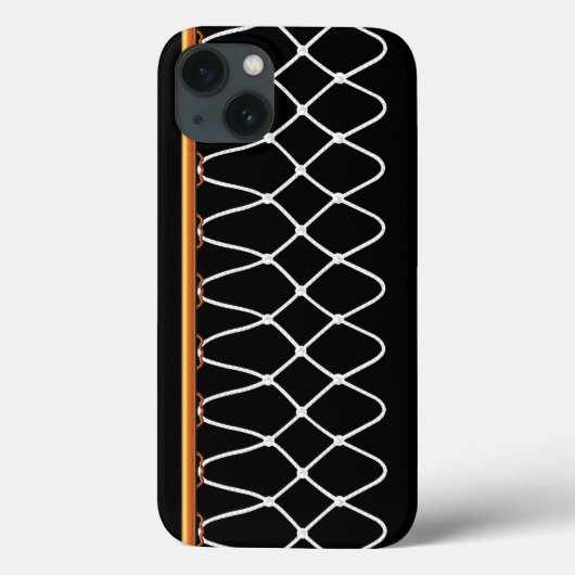 バスケットボールフープ網_クラシック Case-Mate iPhoneケース (裏面)