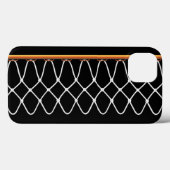 バスケットボールフープ網_クラシック Case-Mate iPhoneケース (裏面 (横))