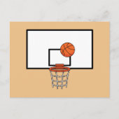 バスケットボールフープ シーズンポストカード (正面)
