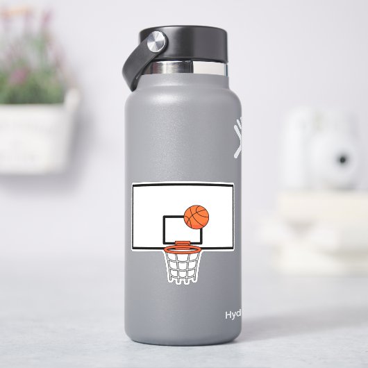 バスケットボールフープ シール (HydroFlask)