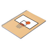 バスケットボールフープ ノートブック (左側)