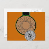 バスケットボールフープ ポストカード (正面/裏面)