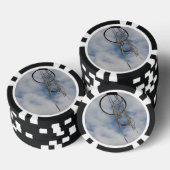 バスケットボールフープ ポーカーチップ (積み重ね)