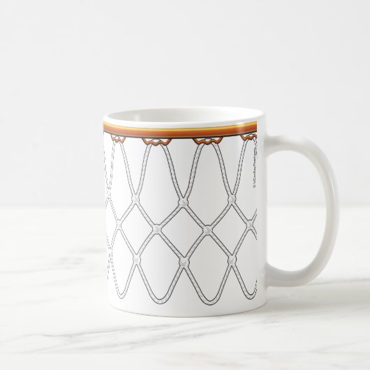 バスケットボールフープNet_black outline_jumpstart java コーヒーマグカップ (右)