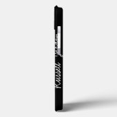 バスケットボールフープNet_red,white,blue_autographスタイル Case-Mate iPhoneケース (裏面 / 左)