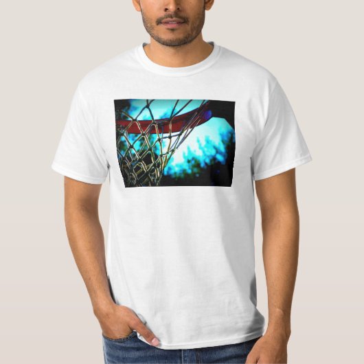 バスケットボールフープTシャツ Tシャツ (正面)