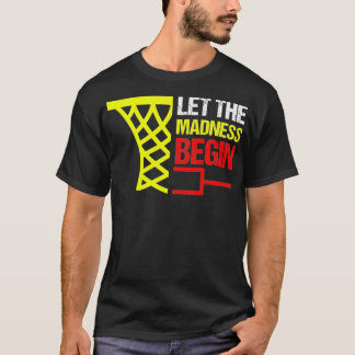 バスケットボールブラケットギフトで狂気を始める2 Tシャツ
