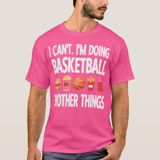 バスケットボールブラザー誇りを持ったズバスケットボール選手 Tシャツ