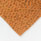 バスケットボールプリントパターンの背景 フリースブランケット (角)