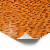 バスケットボールプリントパターンの背景 ポスター (コーナー)