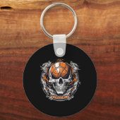 バスケットボールプレイヤーアート キーホルダー (正面)