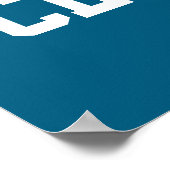 バスケットボールプレイヤーゲーム写真 ポスター (角)